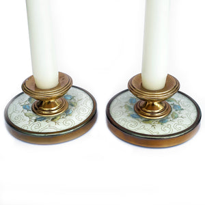 Embroidered Candlesticks