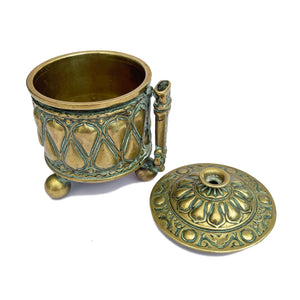 Antique Brass String Dispenser