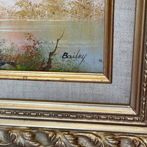 'Mallard in Flight' Original Oil on Canvas