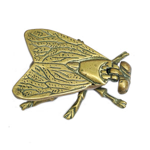 Brass Fly Trinket Box