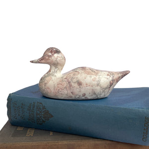 Marbled Ceramic Duck