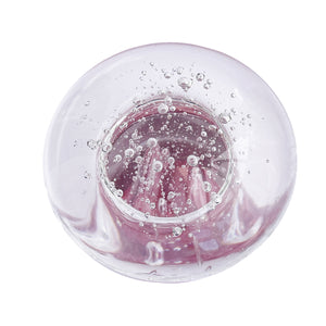 Magenta Glass Mushroom