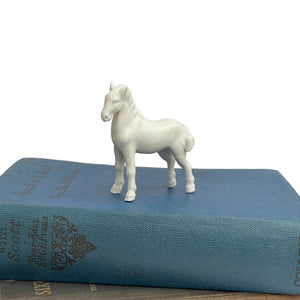 Miniature Porcelain Horse Figurine