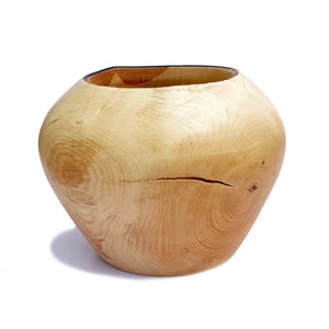 Tulip Shaped Wood Bowl