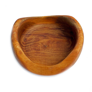 Open Sided Wooden Bowl