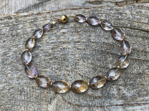 Ametrine Bracelet in 14k Gold