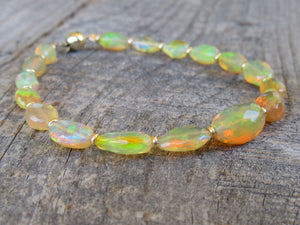 25.72 Carat Fire Opal Bracelet