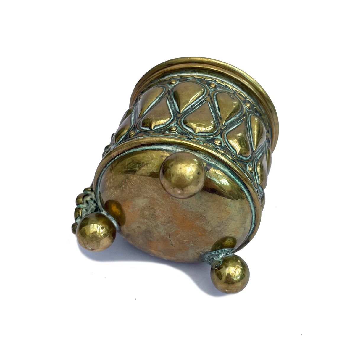 Antique Brass String Dispenser