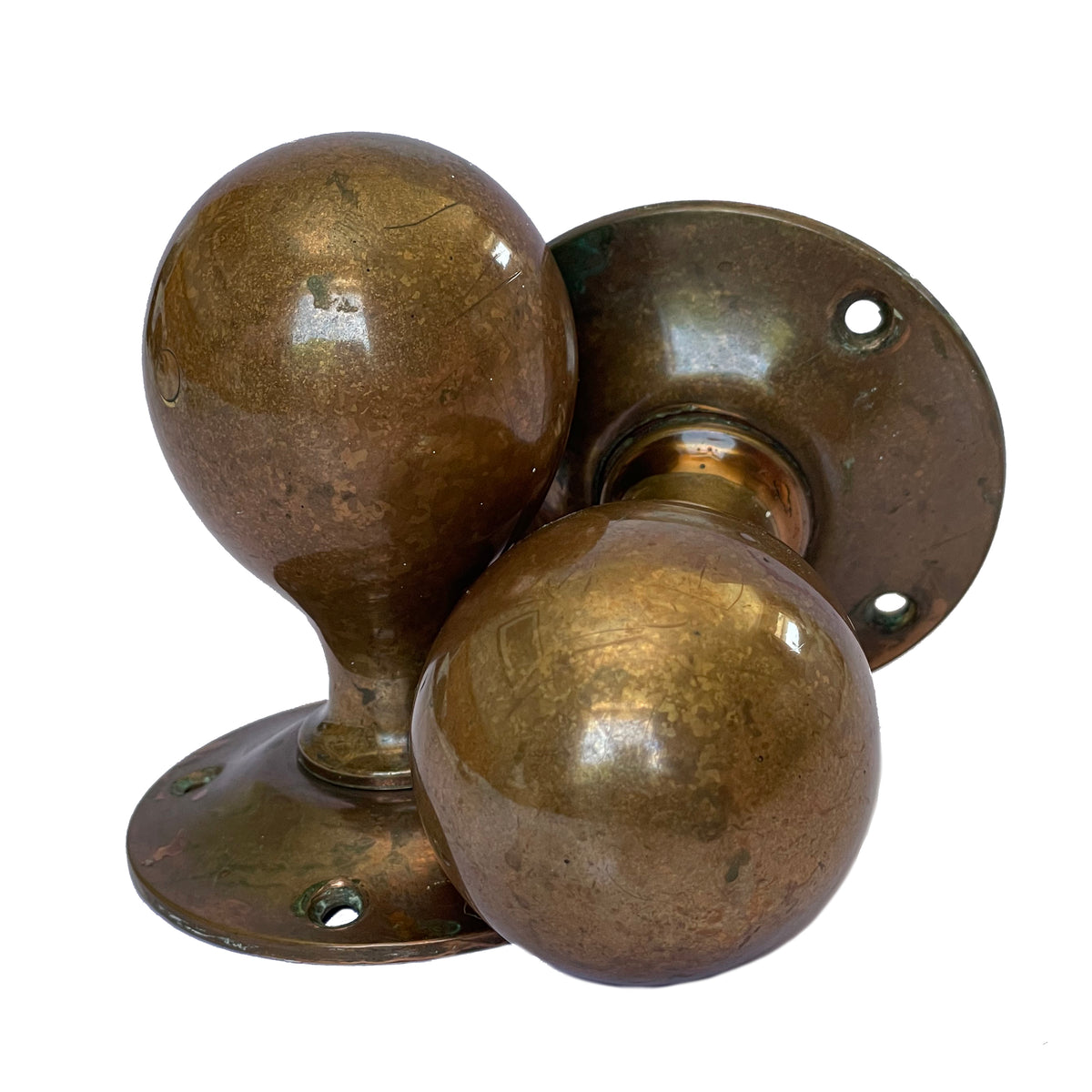 Antique Brass Doorknobs
