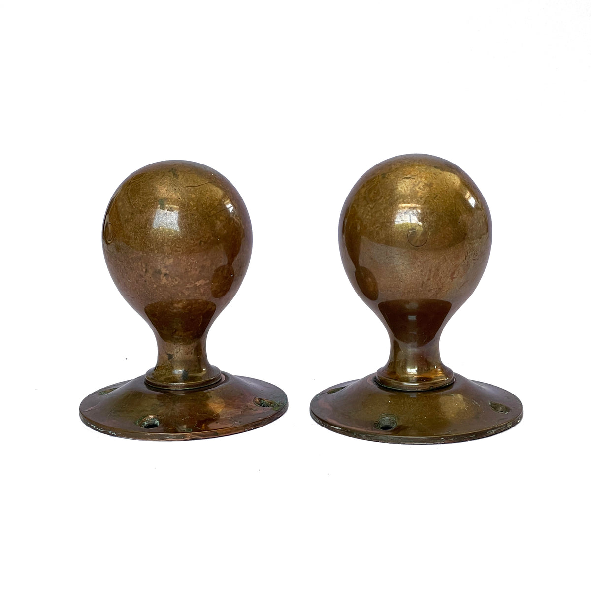 Antique Brass Doorknobs