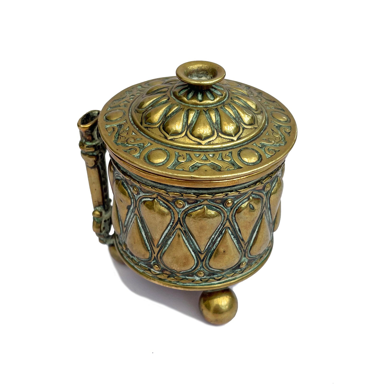 Antique Brass String Dispenser