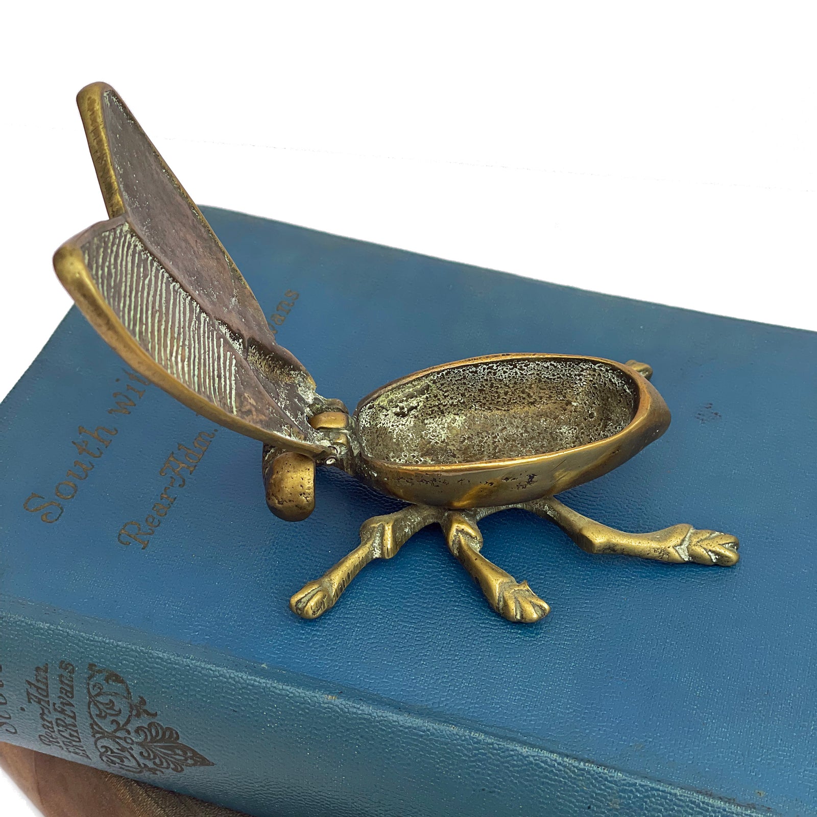 Brass Fly Trinket Box
