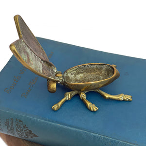 Brass Fly Trinket Box