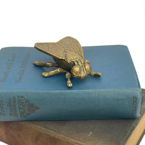 Brass Fly Trinket Box