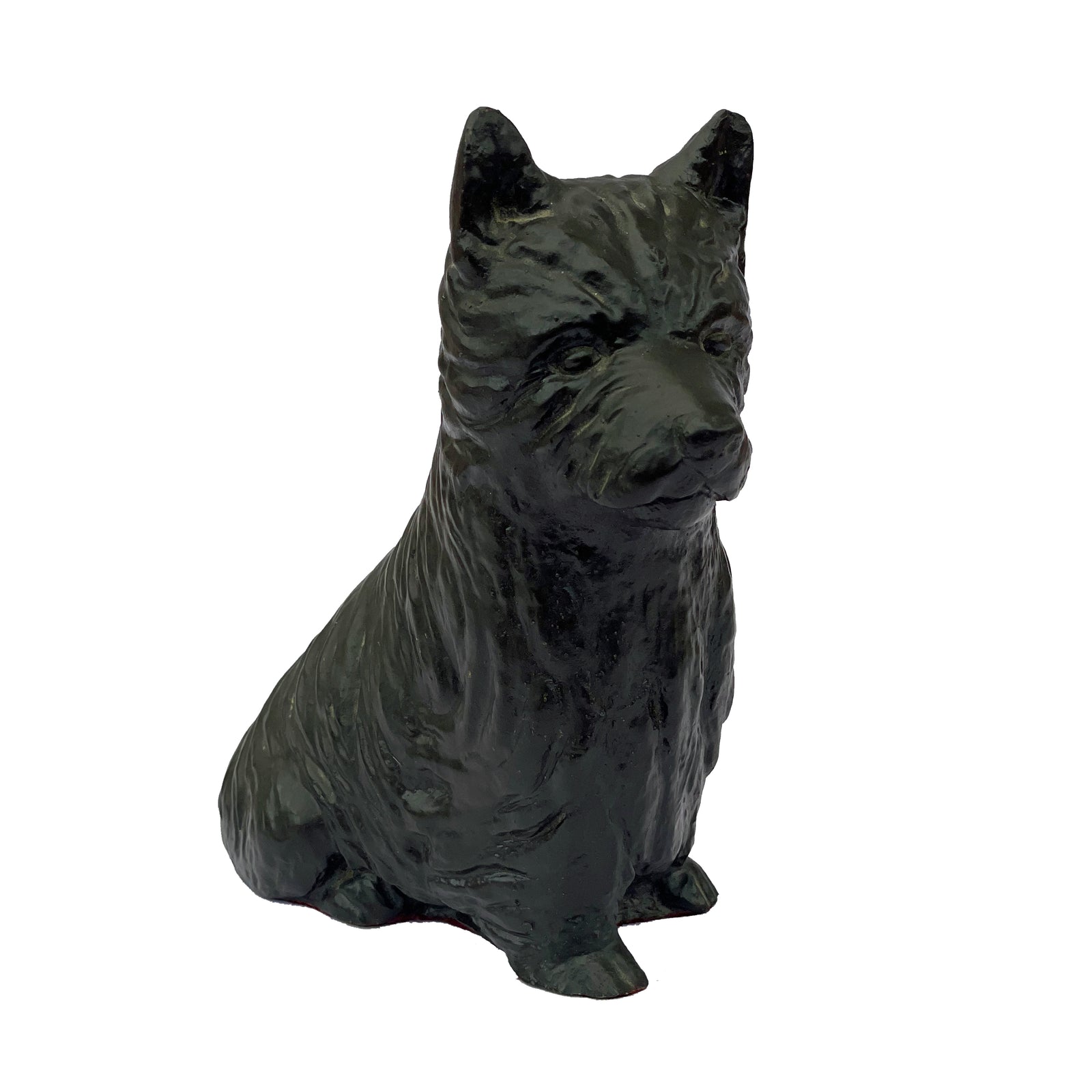 Vintage Cast Iron Scottish Terrier Doorstop