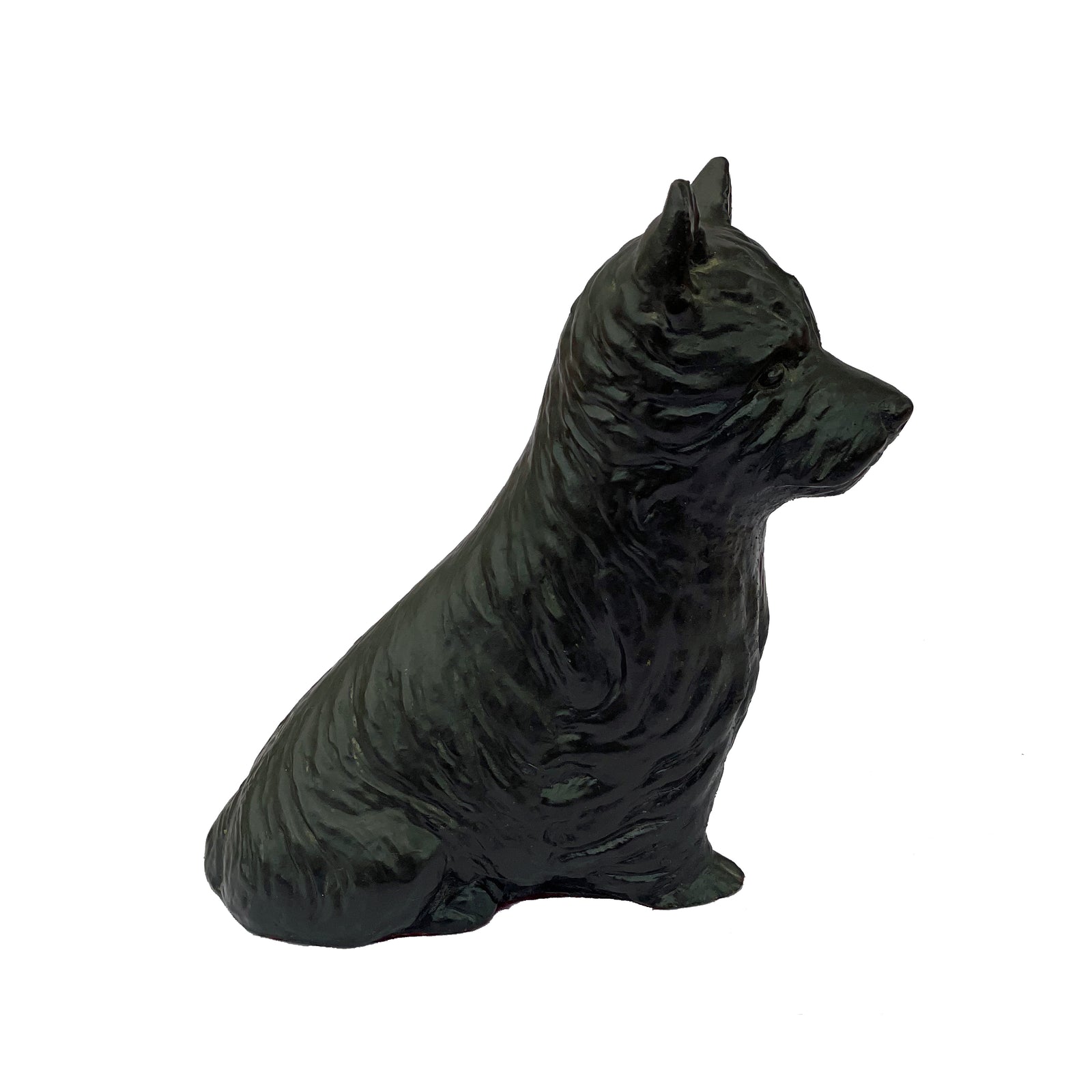 Vintage Cast Iron Scottish Terrier Doorstop