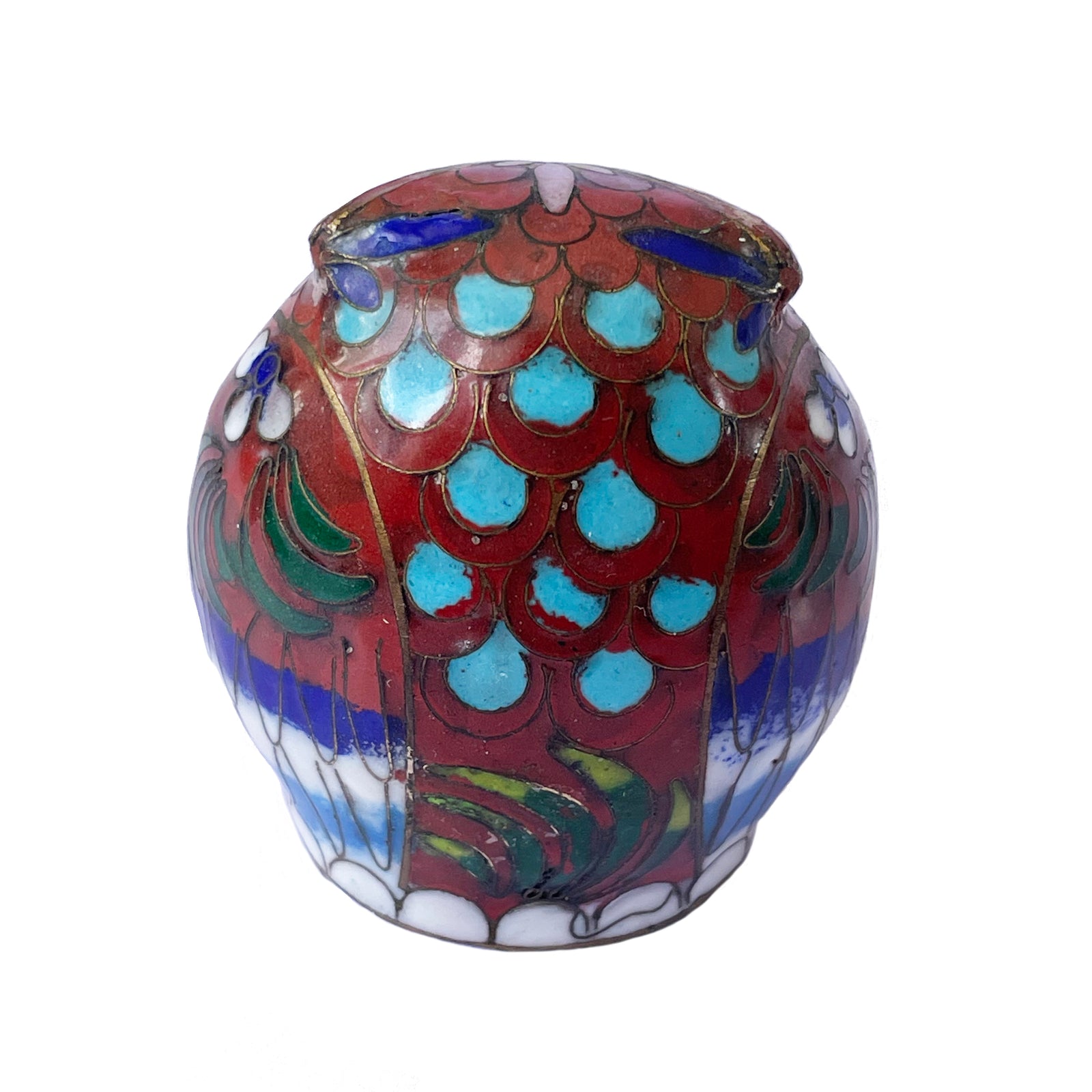 Small Cloisonne Owl