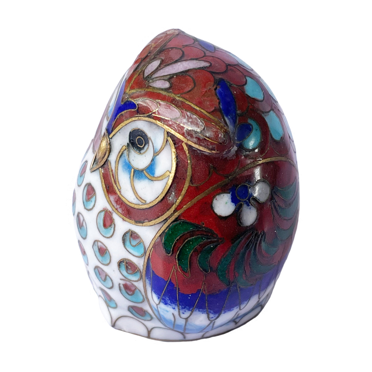 Small Cloisonne Owl