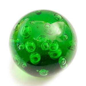 Huge Controlled Bubble Glass Paperweight