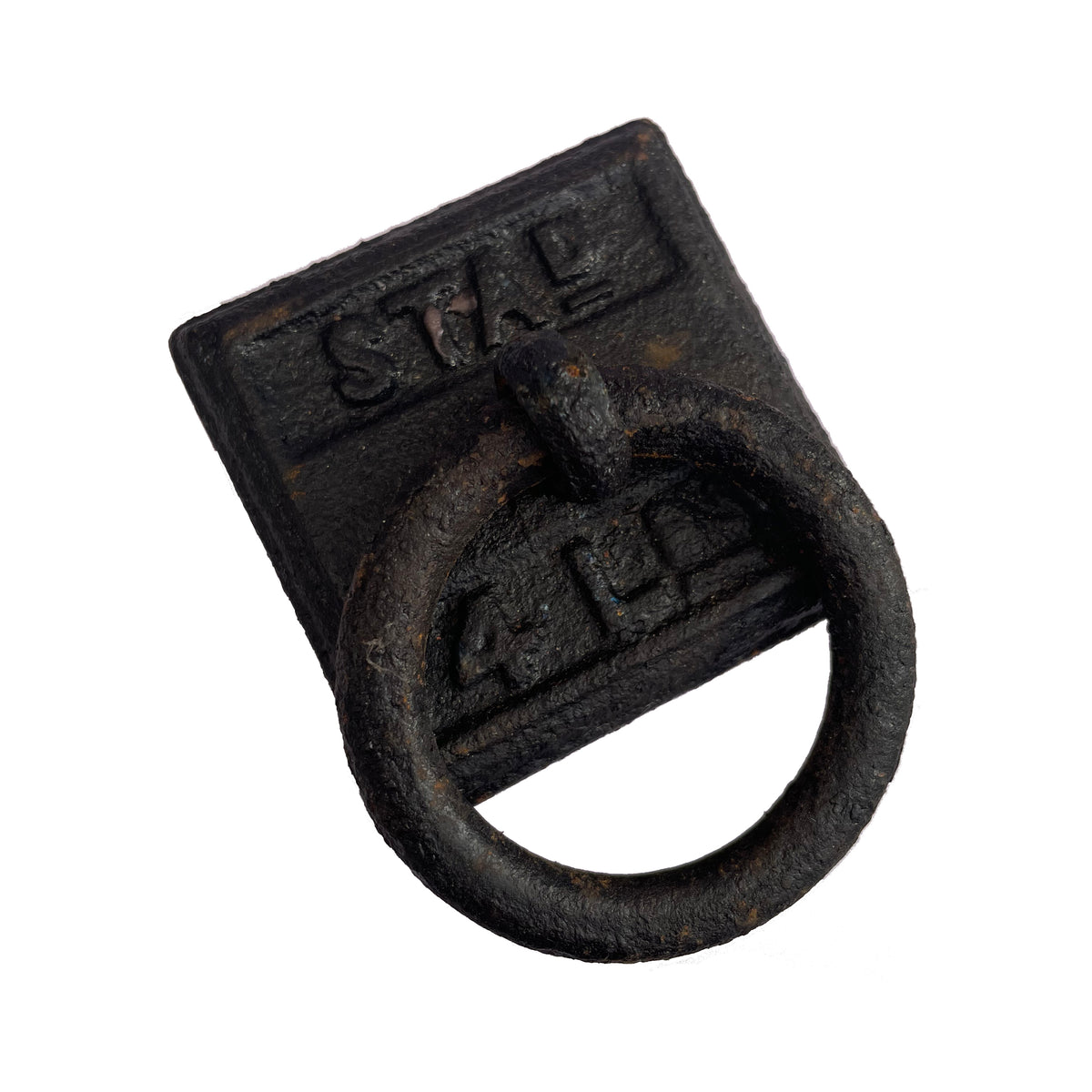 Antique Victorian Cast Iron Weight Doorstop