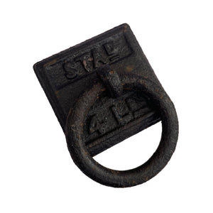 Antique Victorian Cast Iron Weight Doorstop