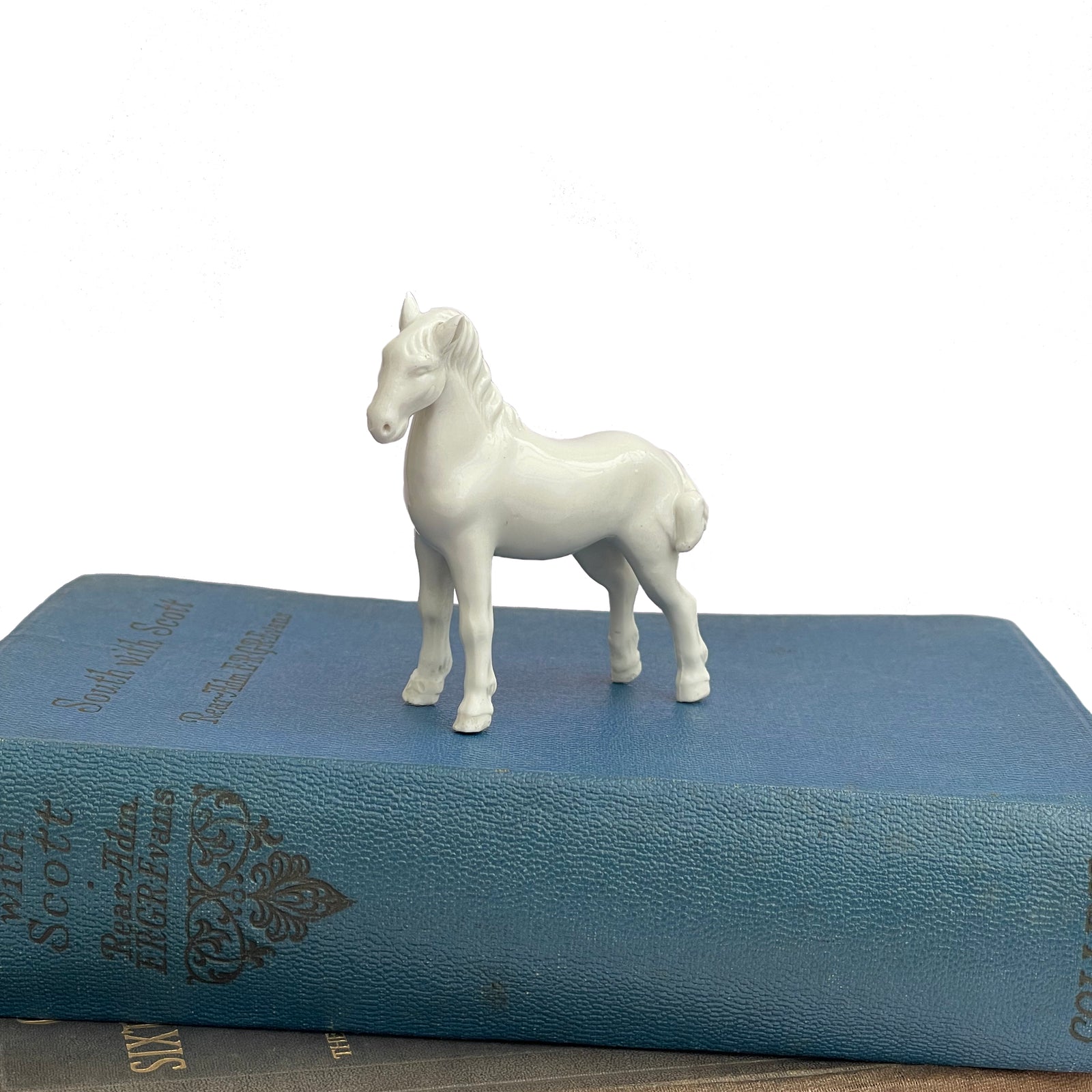 Miniature Porcelain Horse Figurine