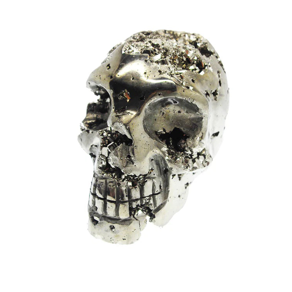 Decorative Pyrite Skull