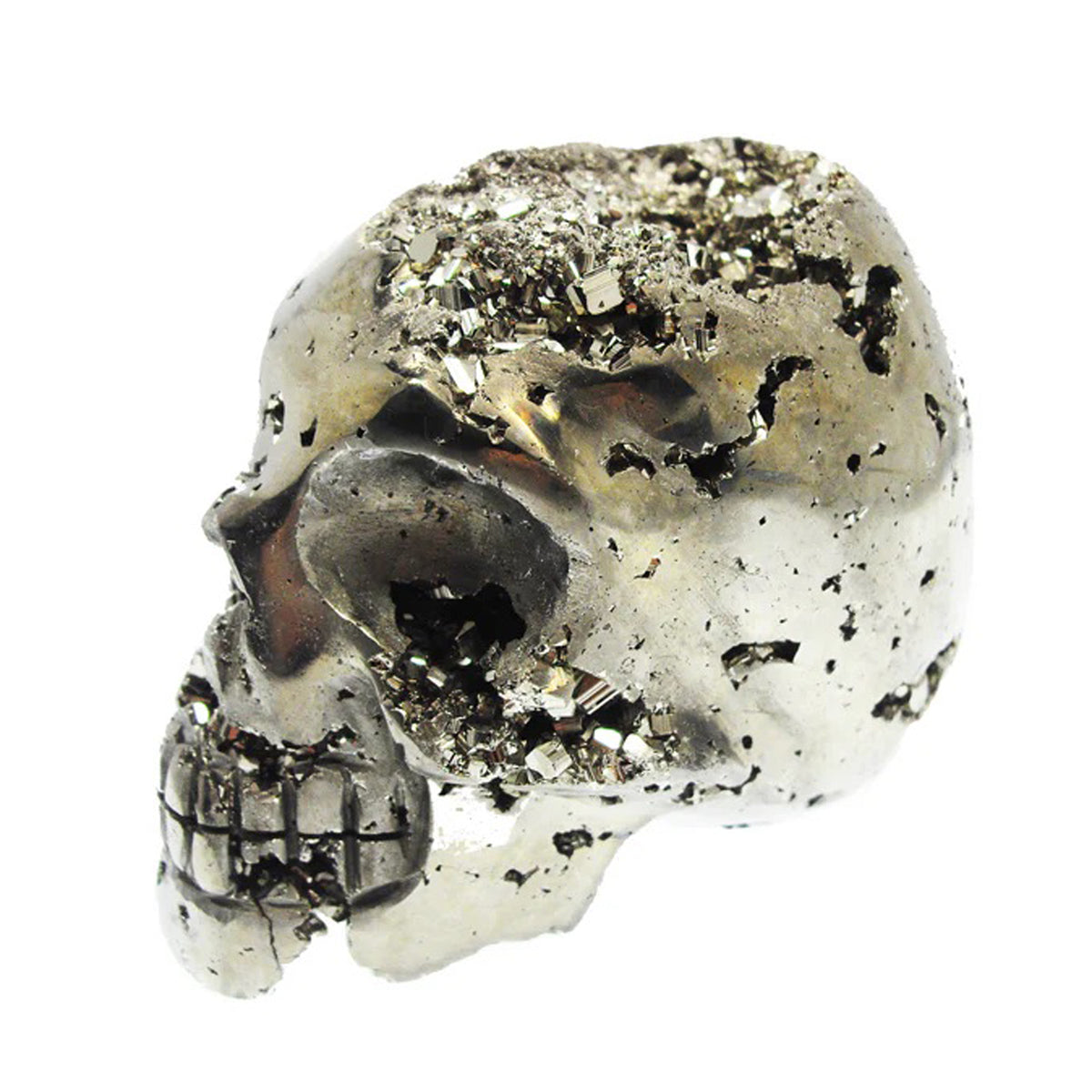 Decorative Pyrite Skull