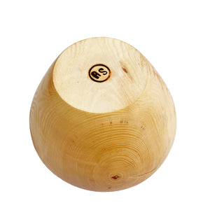 Tulip Shaped Wood Bowl