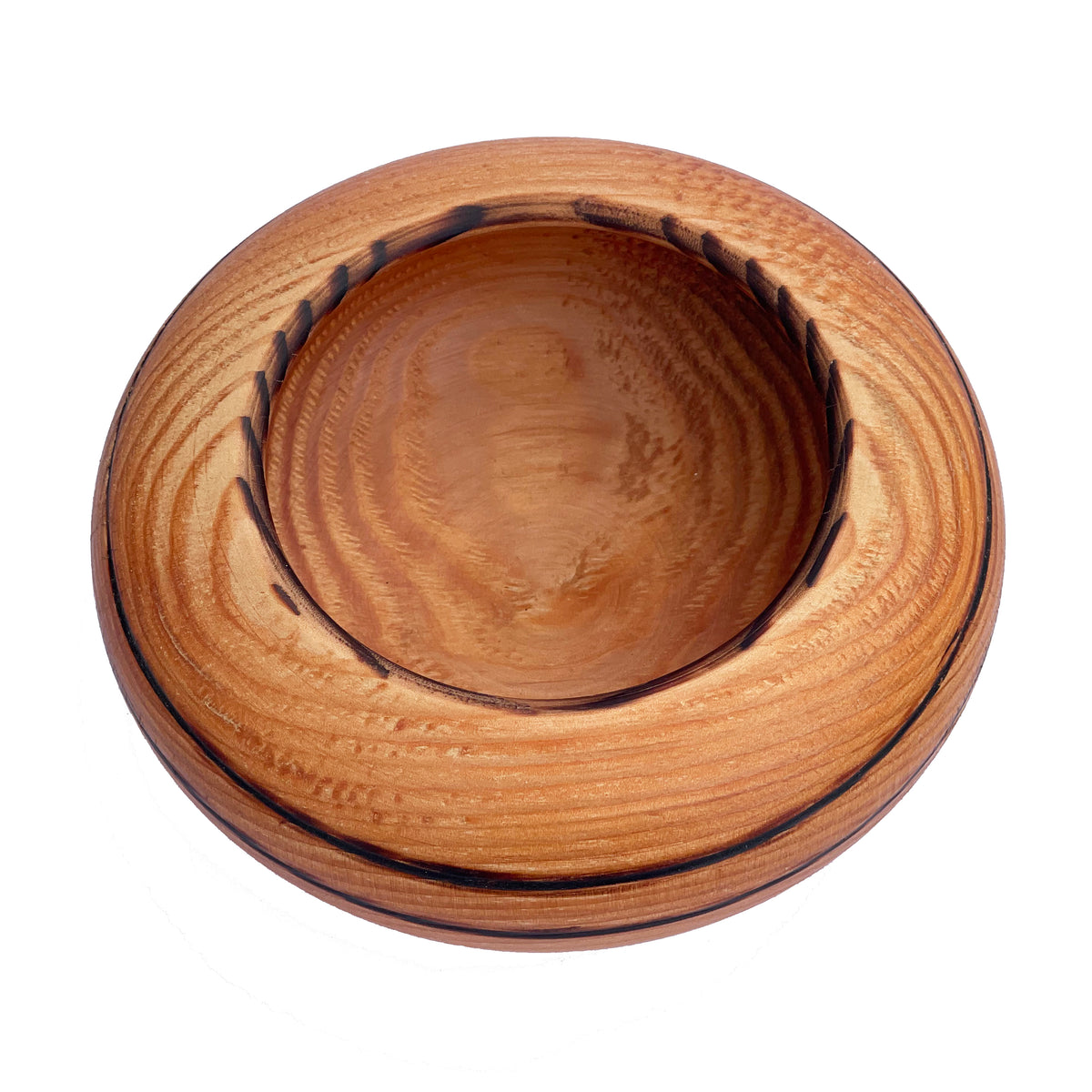 Shallow Wooden Bowl