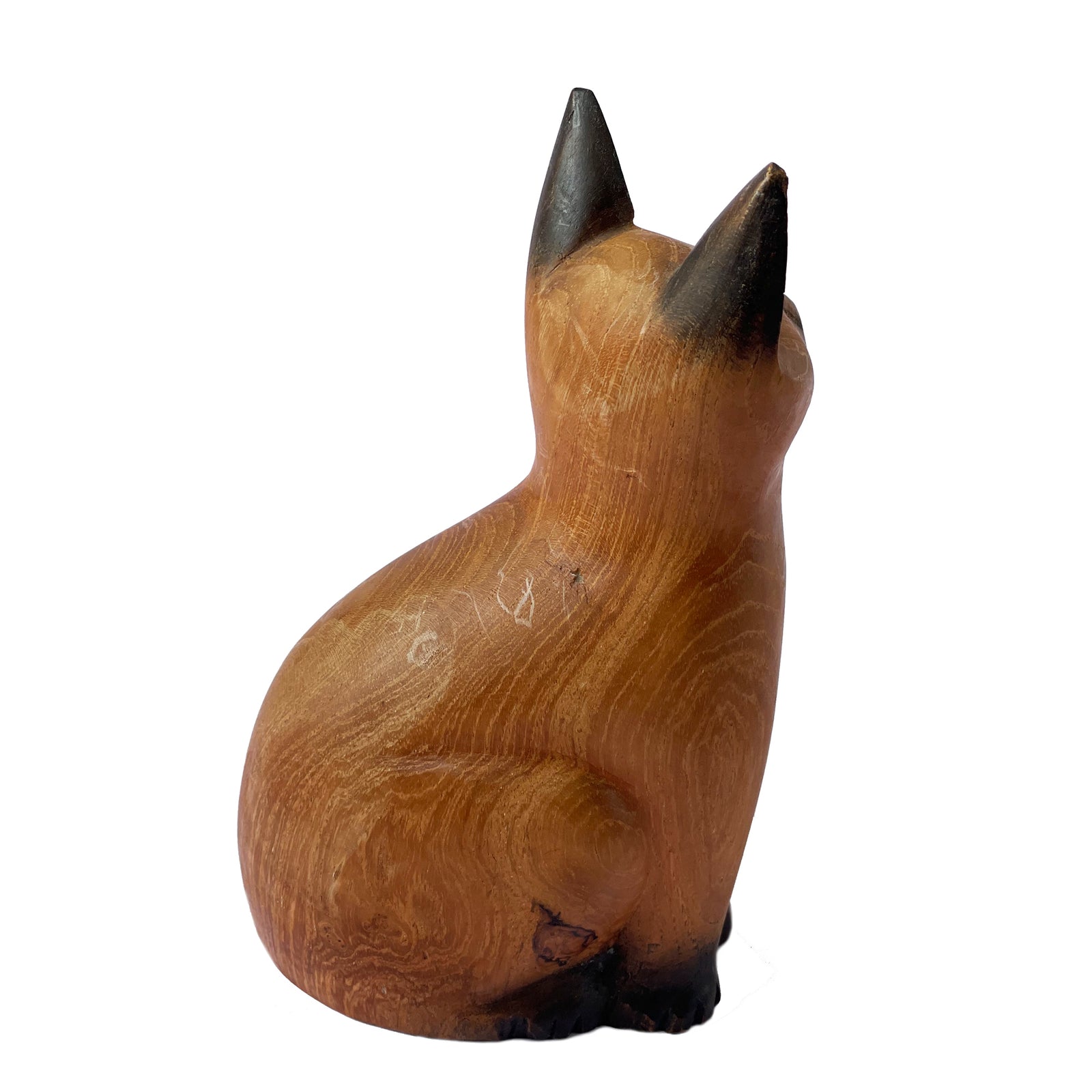 Wooden Siamese Cat