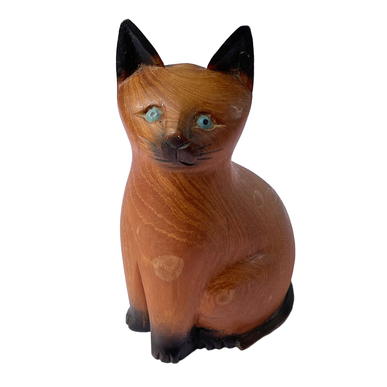 Wooden Siamese Cat
