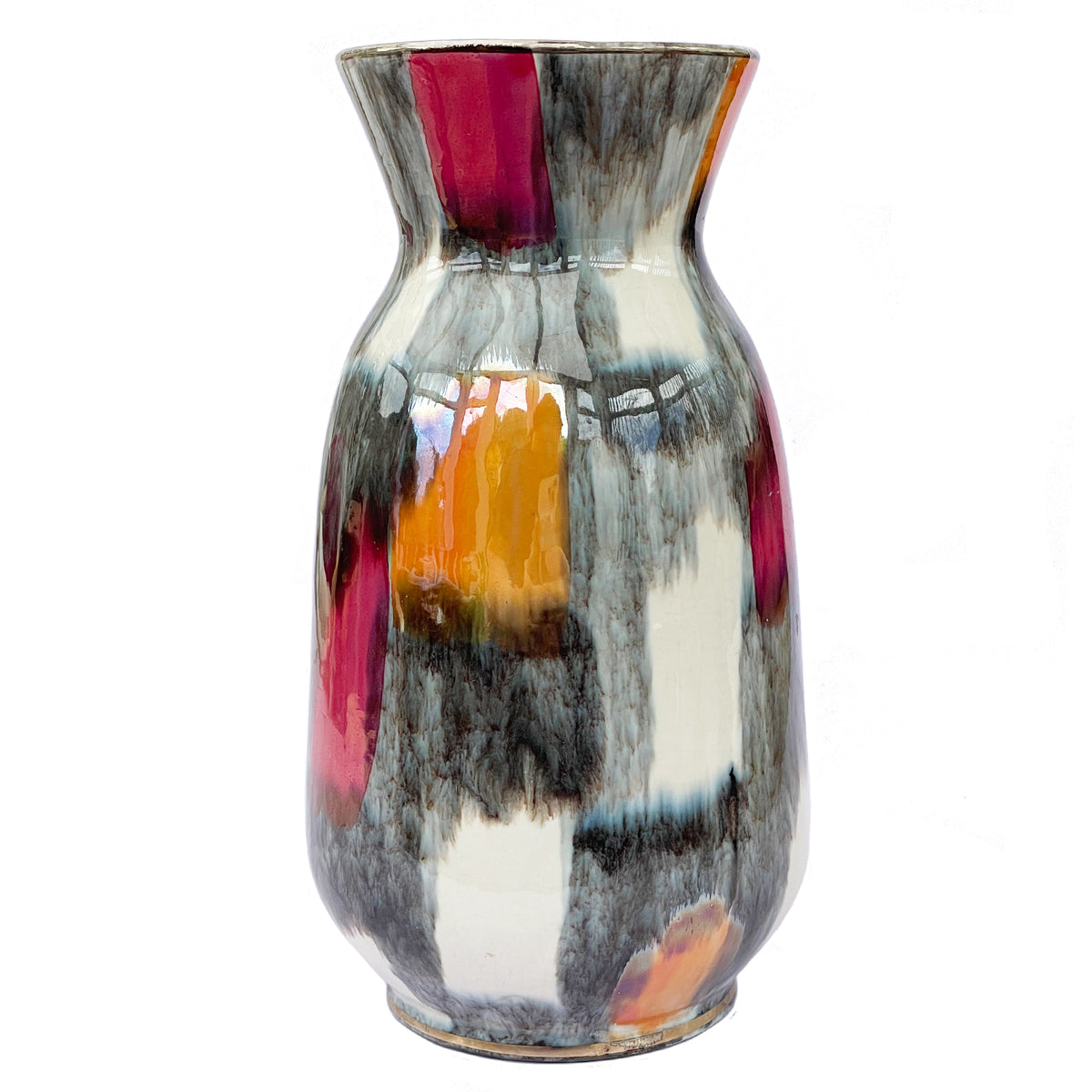 Vivid West German Pottery Vase