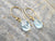Aquamarine Earrings in Gold Vermeil