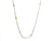 Black & Gold Collection Long Chain Necklace
