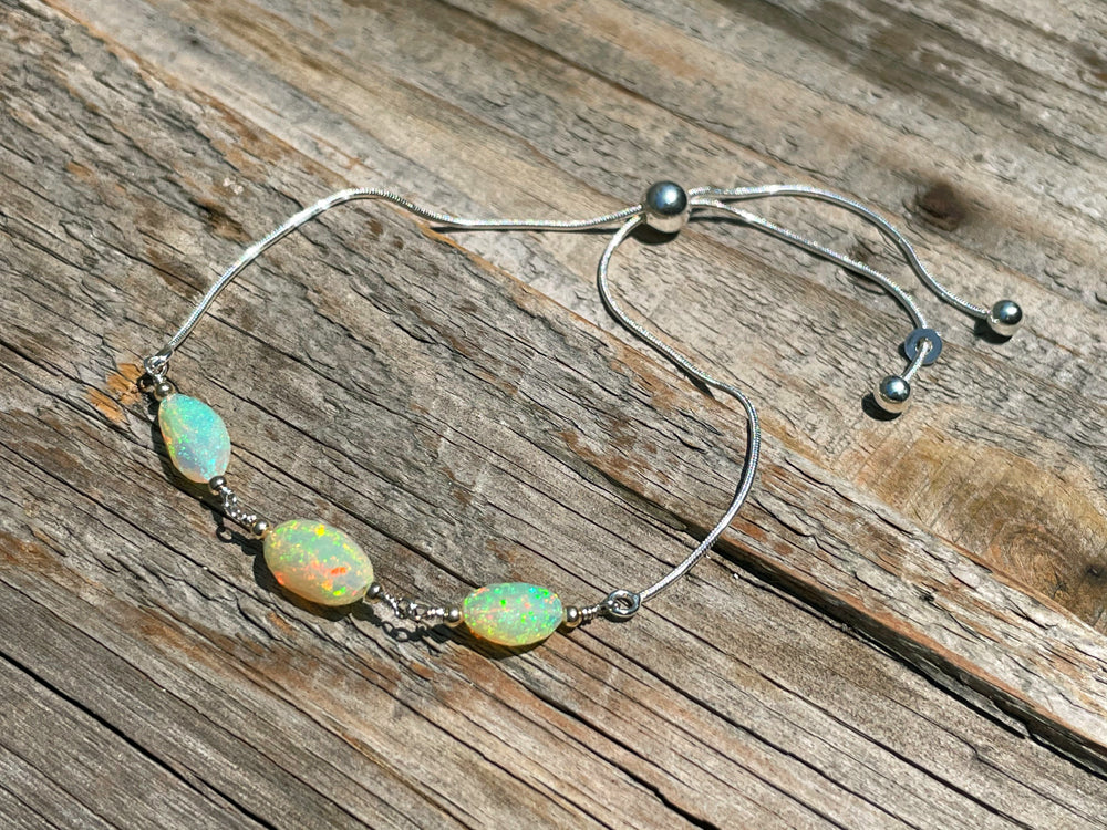 Ethiopian Opal Adjustable Bracelet