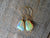 Faceted Fire Opal earrings