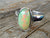Large Ethiopian Opal Ring