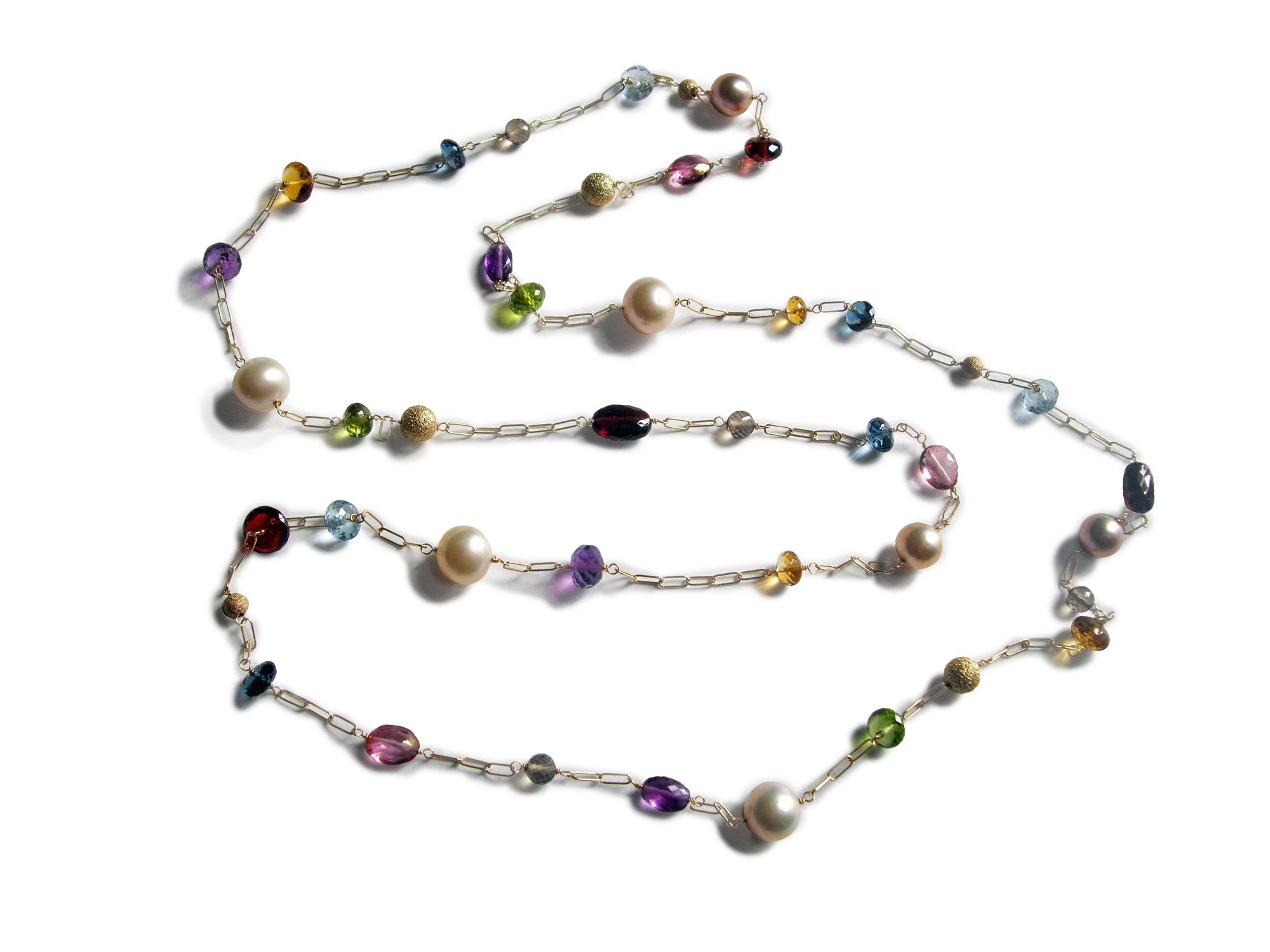 Gem Candy Collection Necklace in 14k Gold
