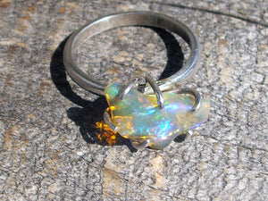Opal Clutch Ring