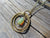 Opal Hoops Pendant