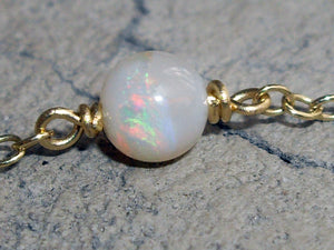 Opal, Sunstone & Pearl Chain