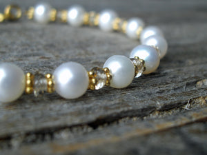 Pearl & Citrine Bracelet