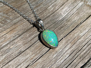 Pinfire Opal Pendant