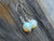 3.85 Carat Australian Opal Earrings
