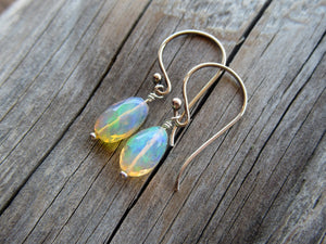 2.78 Carat Opal Earrings