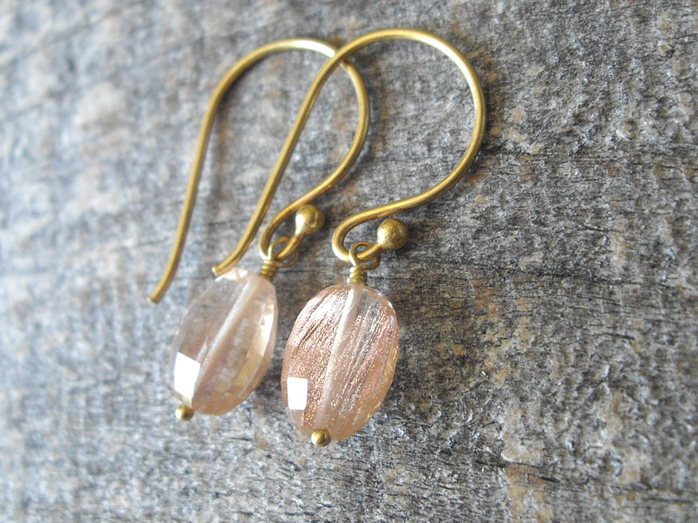 Oregon Sunstone Earrings