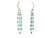 18k Gold Cascade Earrings in Turquoise