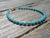 Turquoise Bracelet in Yellow Gold Vermeil